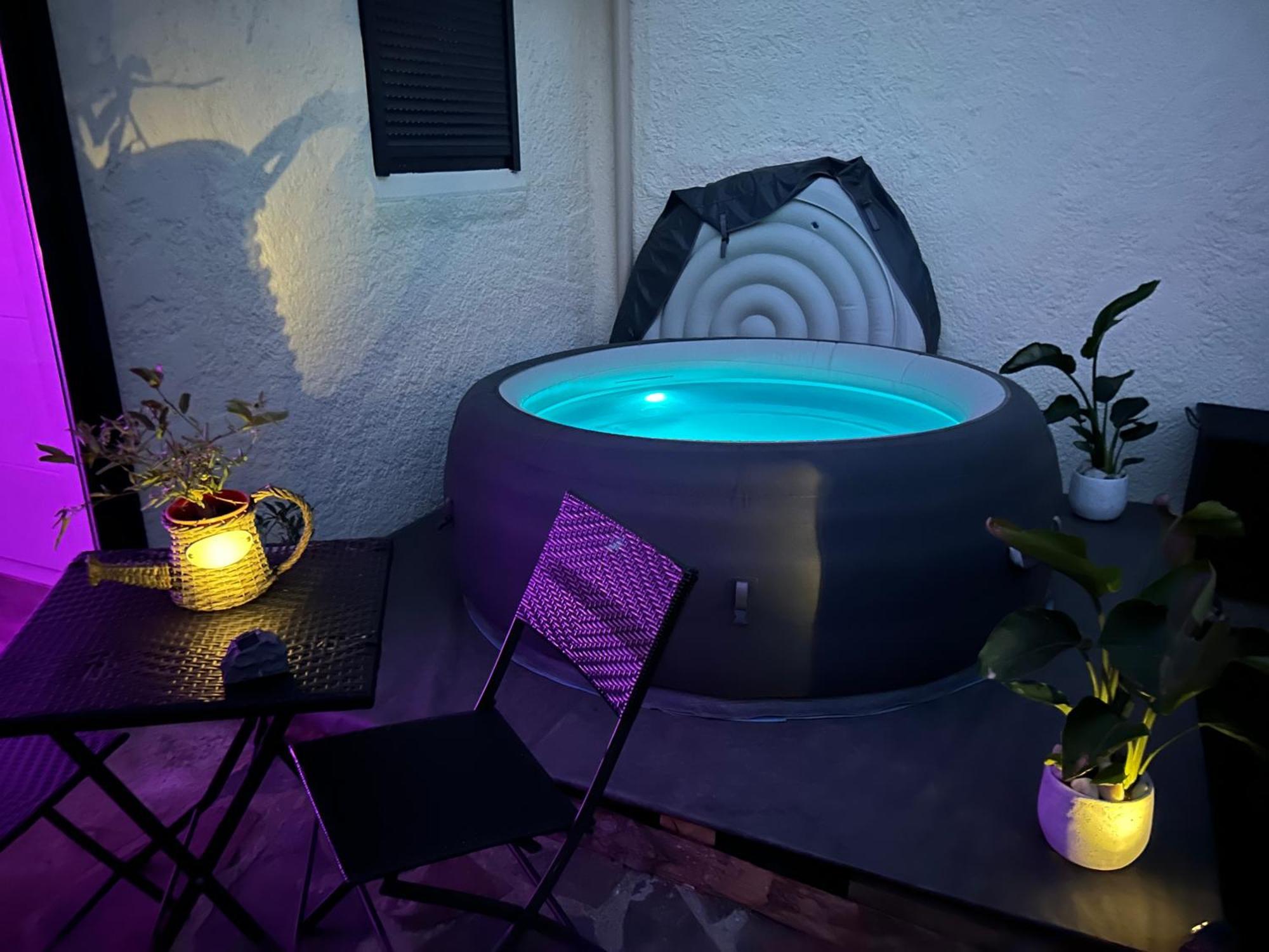 Belle Chambre Privee Avec Le Jardin Privatif Et Le Jacuzzi Cavalaire-sur-Mer Exterior foto