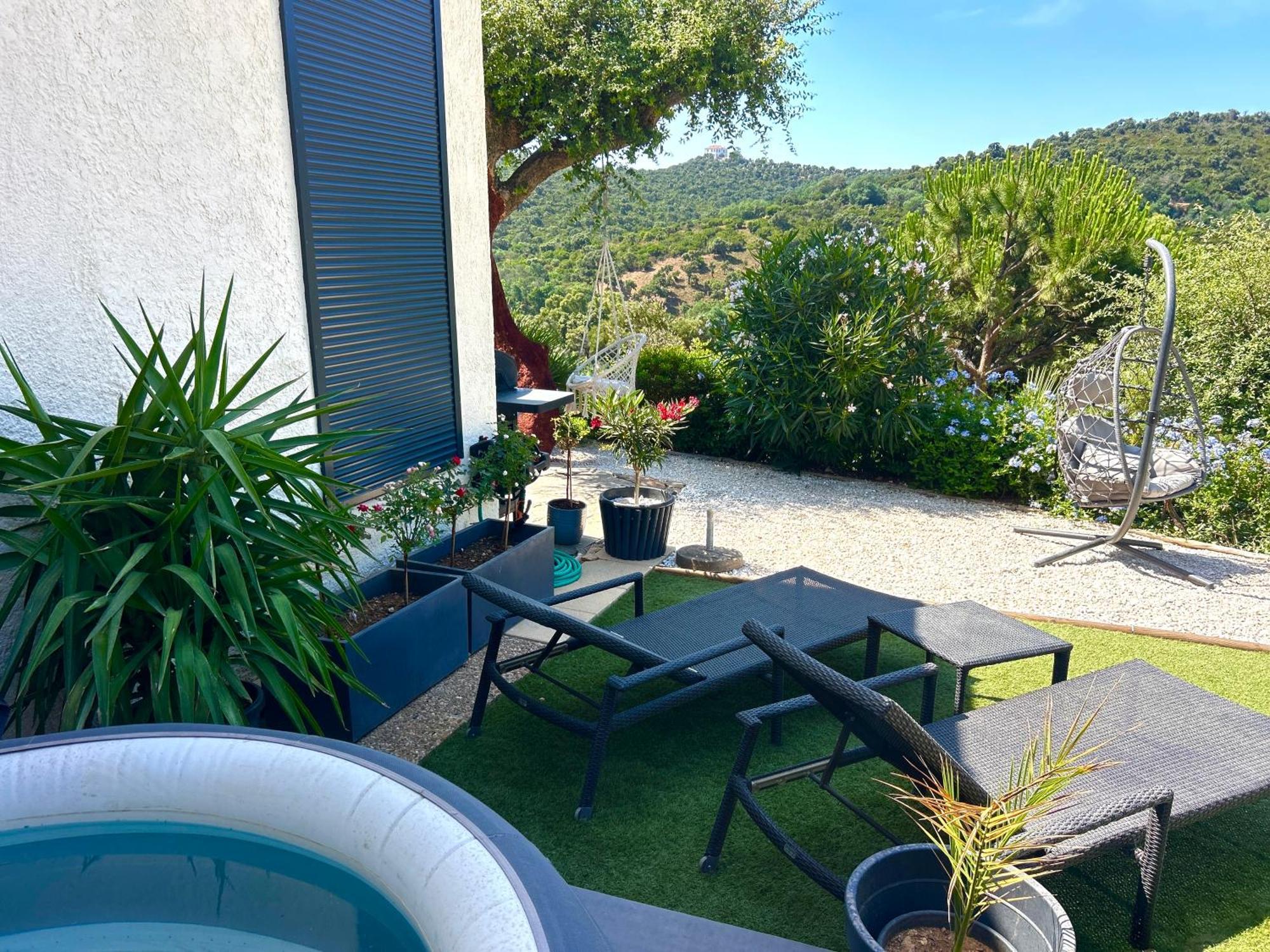 Belle Chambre Privee Avec Le Jardin Privatif Et Le Jacuzzi Cavalaire-sur-Mer Exterior foto